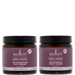[HSD 2027] Combo Kem Dưỡng Ngày & Kem Dưỡng Đêm Chống Lão Hóa Chuyên Sâu Sukin Purely Ageless 120ml