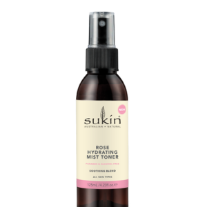 [HSD 2027] Sukin Nước Hoa Hồng Nguyên Chất Cấp Ẩm Kiêm Xịt Khoáng Rose Hydrating Mist toner 125ml