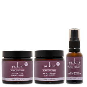 [hsd 2027] Combo Kem Dưỡng Ngày & Kem Dưỡng Đêm Chống Lão Hóa Chuyên Sâu & Serum Làm Săn Chắc Da Sukin Ageless